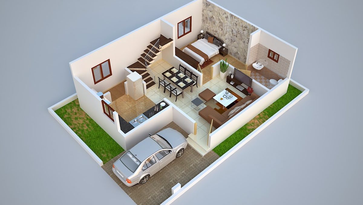 Floor Plan East 30x40 GF