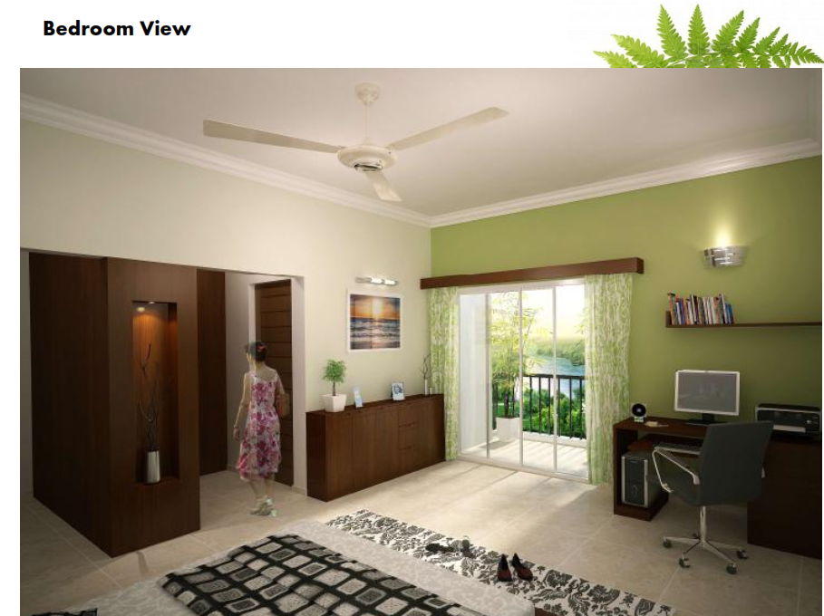 prestige_ferns_residency_Bedroom _View