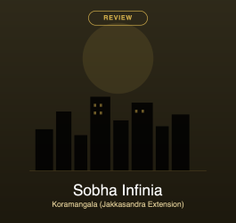 Sobha Infinia, Koramangala (Jakkasandra Extension) Sobha Infinia, Koramangala (Jakkasandra Extension)