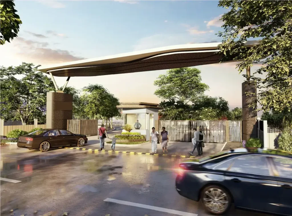 Godrej Plots, Chettipalayam Coimbatore — main entrance elevation