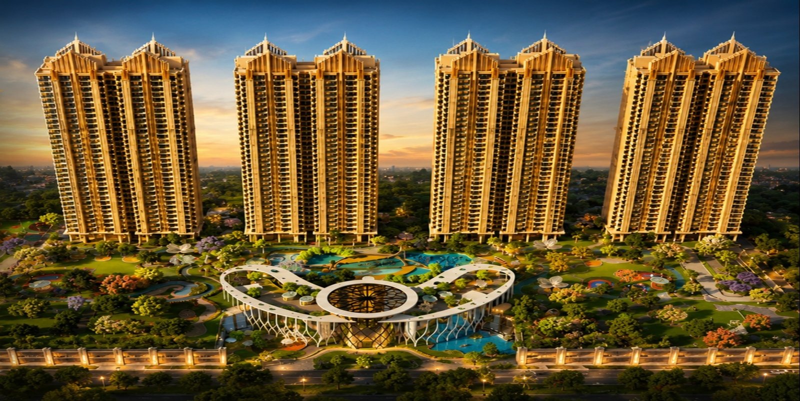 Gaur Alaris, Sector 22D Yamuna Expressway — exterior view