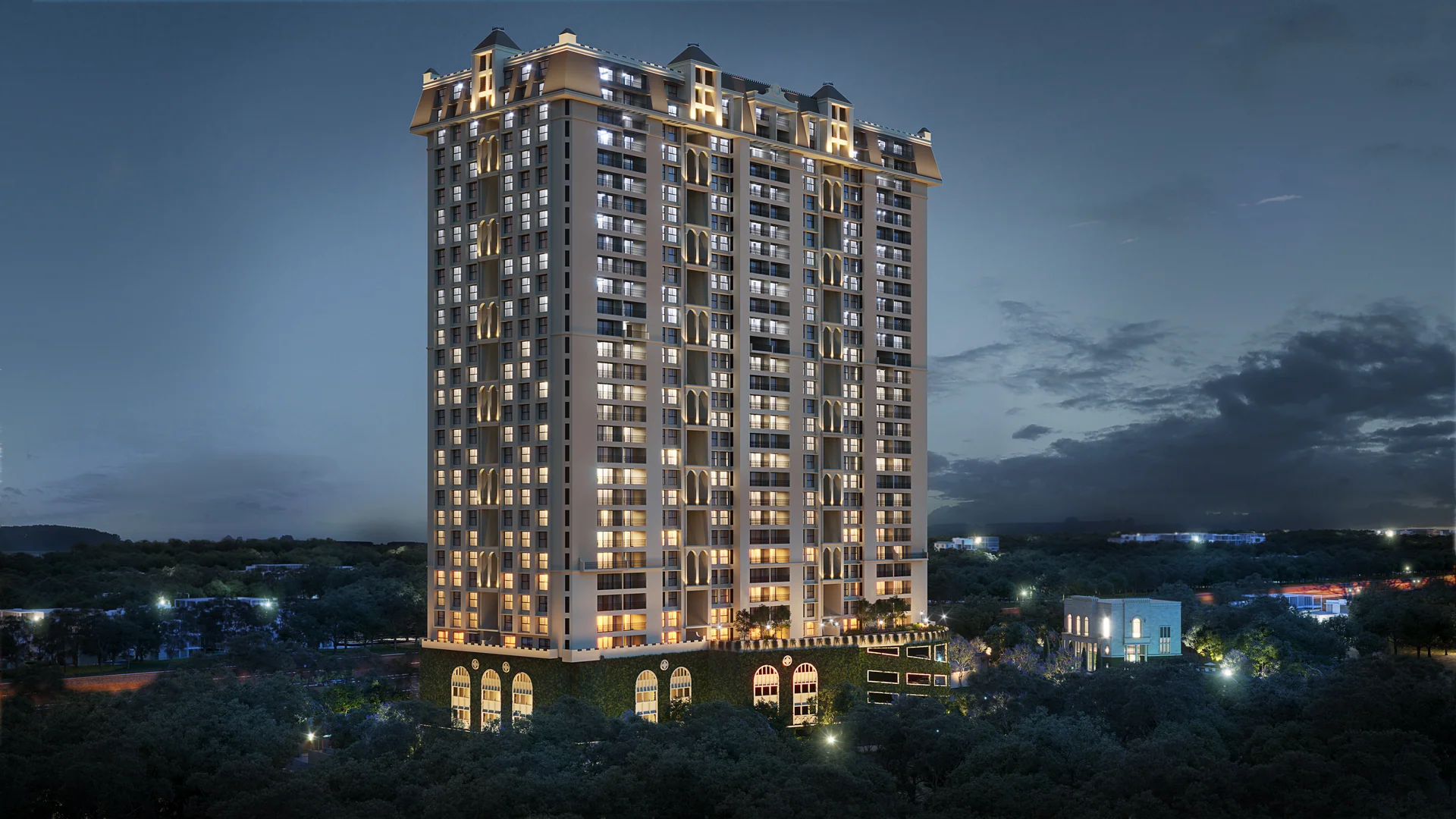 Godrej Melange, Sarjapur Road — exterior view